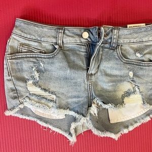 VS PINK Shorts - Light Wash, Size 4